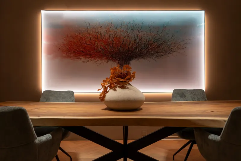 Lichtprojekt Designer Wohnzimmer